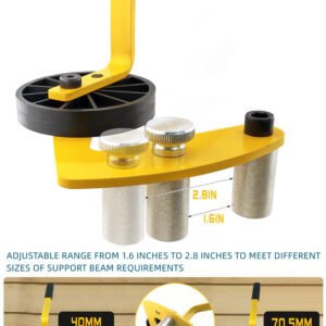 Heavy Duty Deck Board Straightener Tool 1100 Lbs Bending Force Anti Slip Grip For Warped Composite Wood Decking Fix Bowed Boards Fast Fixparthub Fixparthub 5