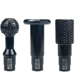 Premium 3 Piece Wood Rotary Ball Gouge Slotting Burr Kit Heavy Duty Power Carving Attachments Fixparthub Fixparthub