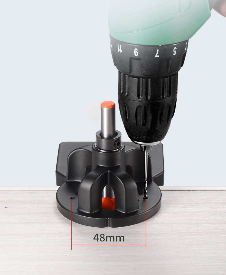 Premium 35mm Concealed Hinge Jig | Upgraded Triple-Bearing Drill Guide | FixPartHub