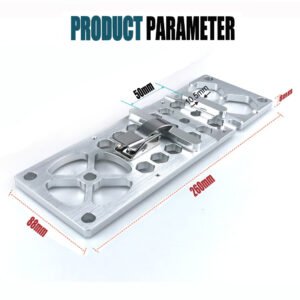 Premium 90 Degree Track Saw Square Guide Aluminum Angle Stop Fixparthub Fixparthub 3