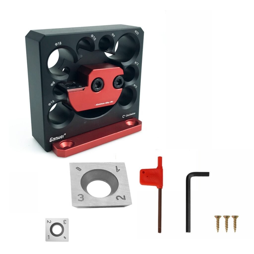 Premium Adjustable Dowel Maker Jig Drill Powered Wood Rod Miller Fixparthub Fixparthub