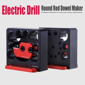 Premium Adjustable Dowel Maker Jig Drill Powered Wood Rod Miller Fixparthub Fixparthub 7