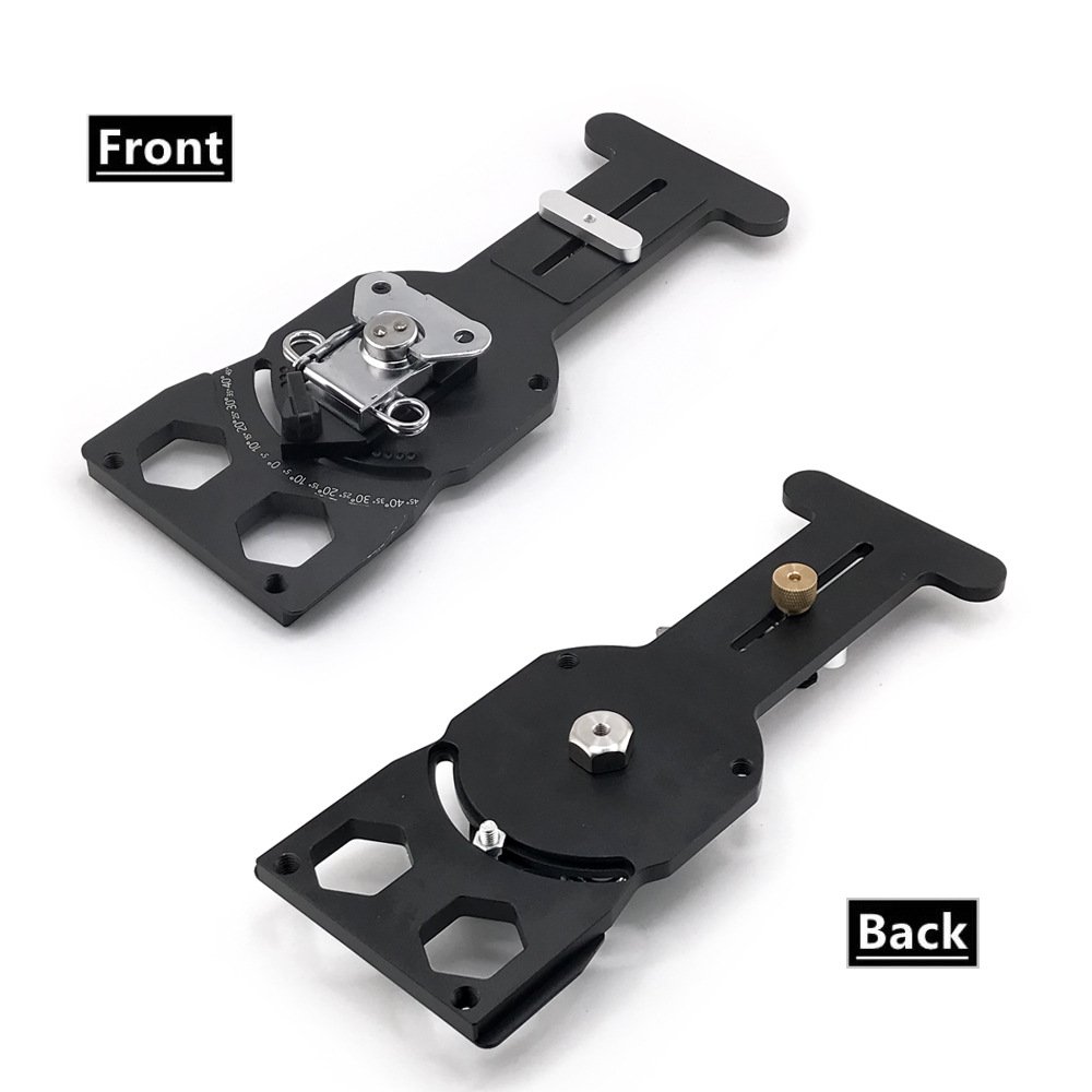 Premium Adjustable Track Saw Angle Guide 0 60 Aluminum Rail Stop Fixparthub Fixparthub 2