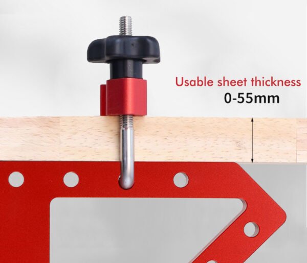 Premium Aluminum W Style Corner Clamp Cabinet Table Apron Assembly Jig Fixparthub Fixparthub