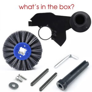Premium Angle Grinder To Burnishing Machine Adapter Kit Wire Drawing Polishing Fixparthub Fixparthub 2