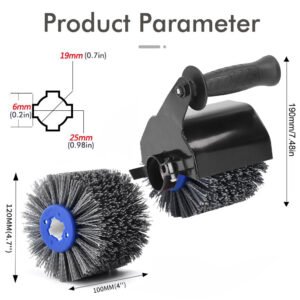 Premium Angle Grinder To Burnishing Machine Adapter Kit Wire Drawing Polishing Fixparthub Fixparthub 6
