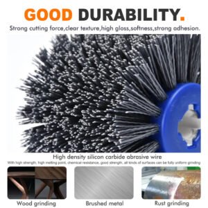 Premium Angle Grinder To Burnishing Machine Adapter Kit Wire Drawing Polishing Fixparthub Fixparthub 8