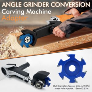 Premium Angle Grinder To Wood Carving Adapter Kit Universal 5 8 11 M14 M10 Thread Ball Gouge Mortise Jig Fixparthub Fixparthub 1