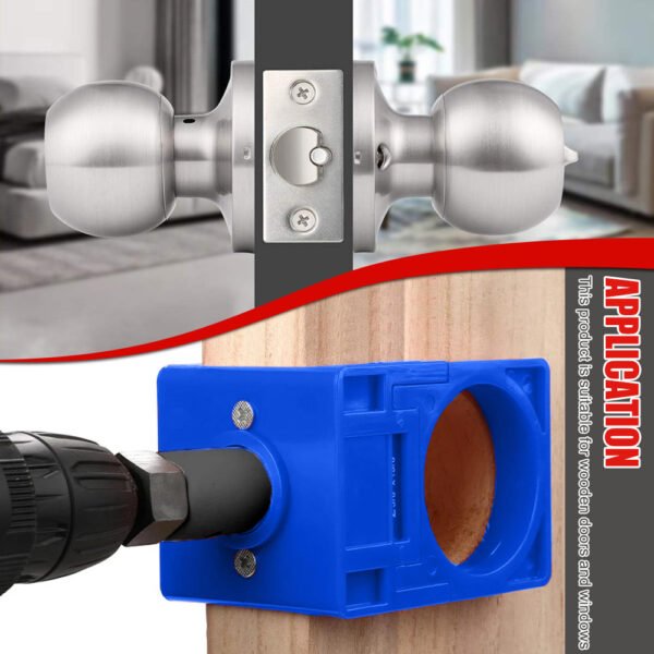Premium Door Latch Lock Installation Kit Hole Saw Mortise Chisel Guide Set Fixparthub Fixparthub 2
