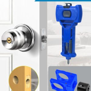 Premium Door Latch Lock Installation Kit Hole Saw Mortise Chisel Guide Set Fixparthub Fixparthub 4