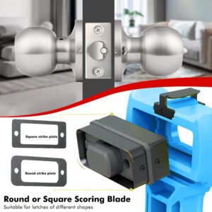 Premium Door Latch Lock Installation Kit Hole Saw Mortise Chisel Guide Set Fixparthub Fixparthub 5