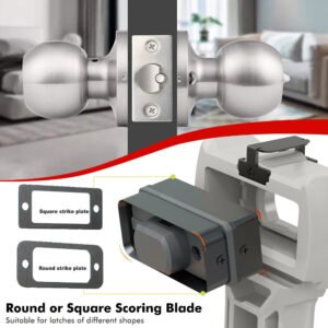 Premium Door Latch Mortise Strike Tool Chisel Free Lock Installation Kit Fixparthub Fixparthub 2