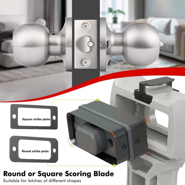 Premium Door Latch Mortise Strike Tool Chisel Free Lock Installation Kit Fixparthub Fixparthub 2