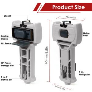 Premium Door Latch Mortise Strike Tool Chisel Free Lock Installation Kit Fixparthub Fixparthub 3