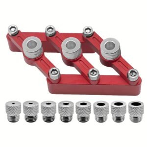 Premium Self Centering Dowel Jig Kit 90 Straight Hole Locator 3 10mm Fixparthub Fixparthub