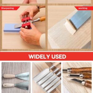 Premium Solid Aluminum Honing Guide Chisel Plane Iron Sharpening Jig Fixparthub Fixparthub 6