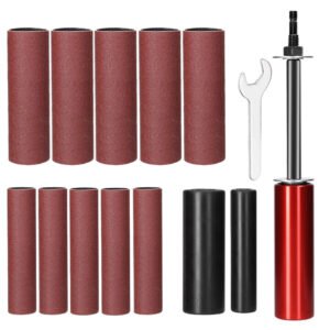Universal Drill-Powered Mini Belt Sander & Burnishing Rod Attachment | FixPartHub