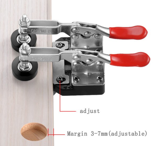 Premium 35mm Concealed Hinge Jig | Upgraded Triple-Bearing Drill Guide | FixPartHub