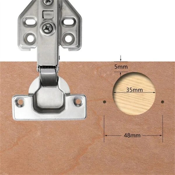 Premium 35mm Concealed Hinge Jig | Upgraded Triple-Bearing Drill Guide | FixPartHub