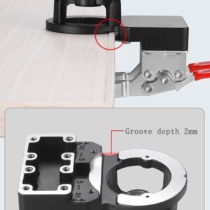Premium 35mm Concealed Hinge Jig | Upgraded Triple-Bearing Drill Guide | FixPartHub