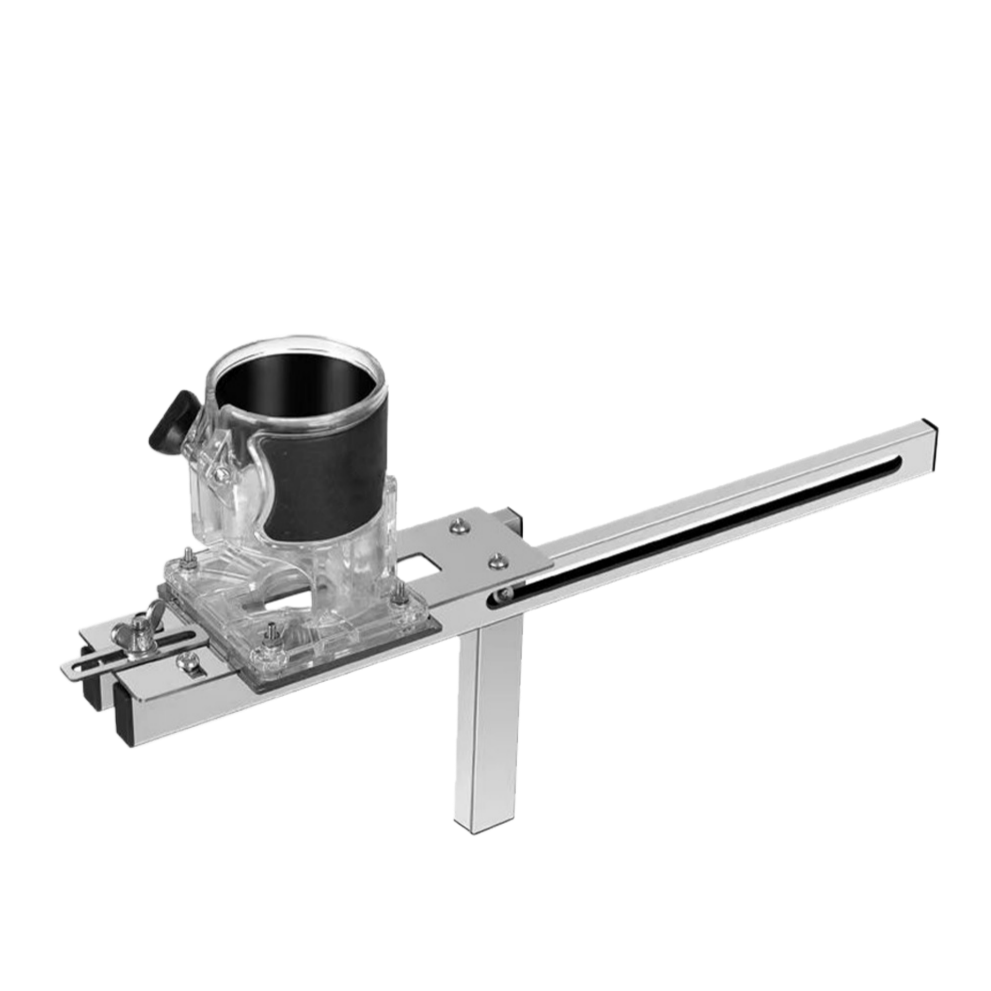 2 In 1 Slotting Positioning Bracket Precision Router Jig For Invisible Connector Mortising Fixparthub Fixparthub
