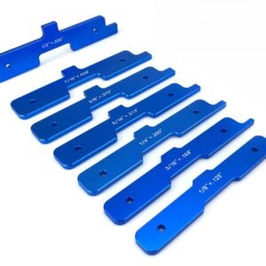 7 Piece Precision Router Table Setup Bar Set Aluminum Height Gauge Setup Blocks For Router Table Saw Calibration Fixparthub Fixparthub