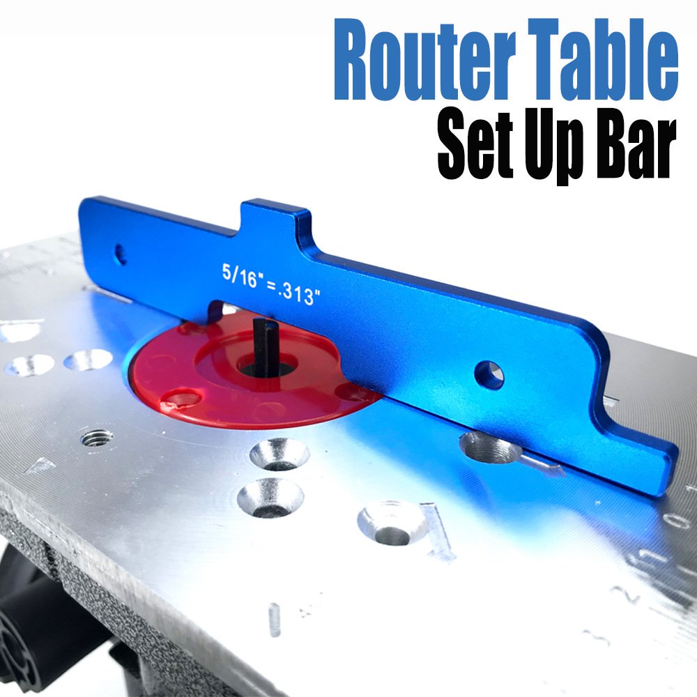 7 Piece Precision Router Table Setup Bar Set Aluminum Height Gauge Setup Blocks For Router Table Saw Calibration Fixparthub Fixparthub 7