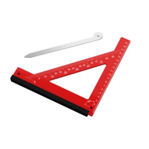 Aluminum Alloy 90 Try Square Multi Angle Ruler Precision L Square For Woodworking Carpentry Layout Fixparthub Fixparthub