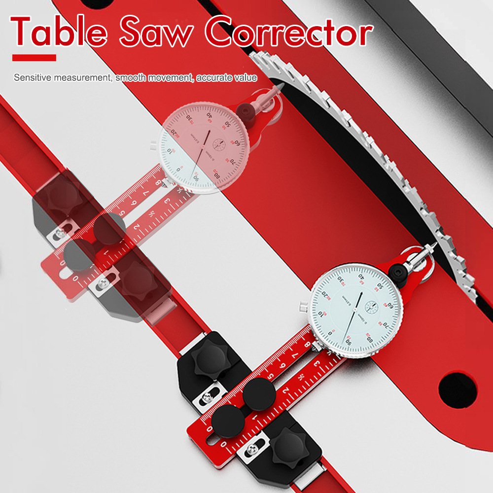 Table Saw Alignment Gauge Precision Dial Indicator Calibration Tool For Workshop Machinery Fixparthub Fixparthub 2