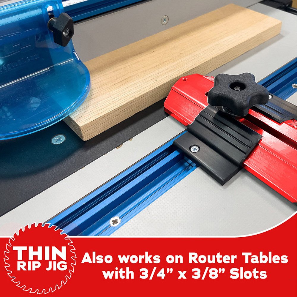 Thin Rip Table Saw Jig Precision Narrow Strip Cutting Guide For Repetitive Ripping Fixparthub Fixparthub 3