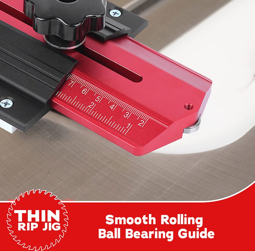 Thin Rip Table Saw Jig Precision Narrow Strip Cutting Guide For Repetitive Ripping Fixparthub Fixparthub