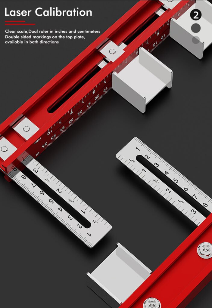 Wardrobe Hanging Rod Positioning Ruler Precision Installation Template For Closet Flange Bracket Mounting Fixparthub Fixparthub 2
