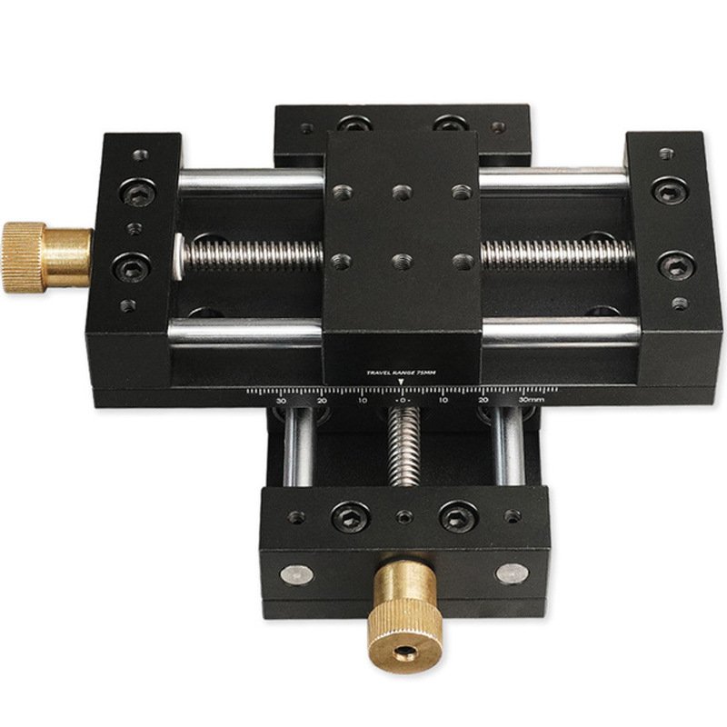 Aluminum Alloy Manual Precision Linear Stage 1 Axis 2 Axis Micrometer Positioning Slide Fixparthub Fixparthub 3
