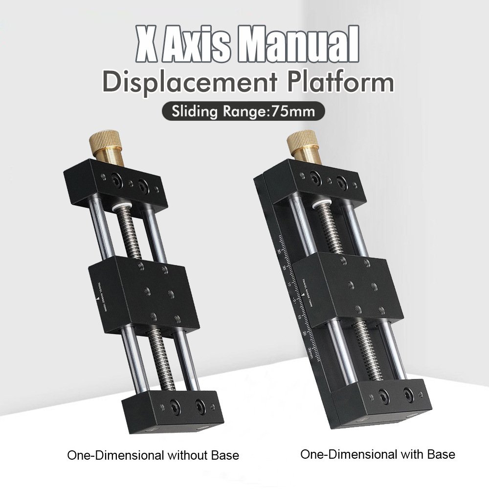 Aluminum Alloy Manual Precision Linear Stage 1 Axis 2 Axis Micrometer Positioning Slide Fixparthub Fixparthub 4